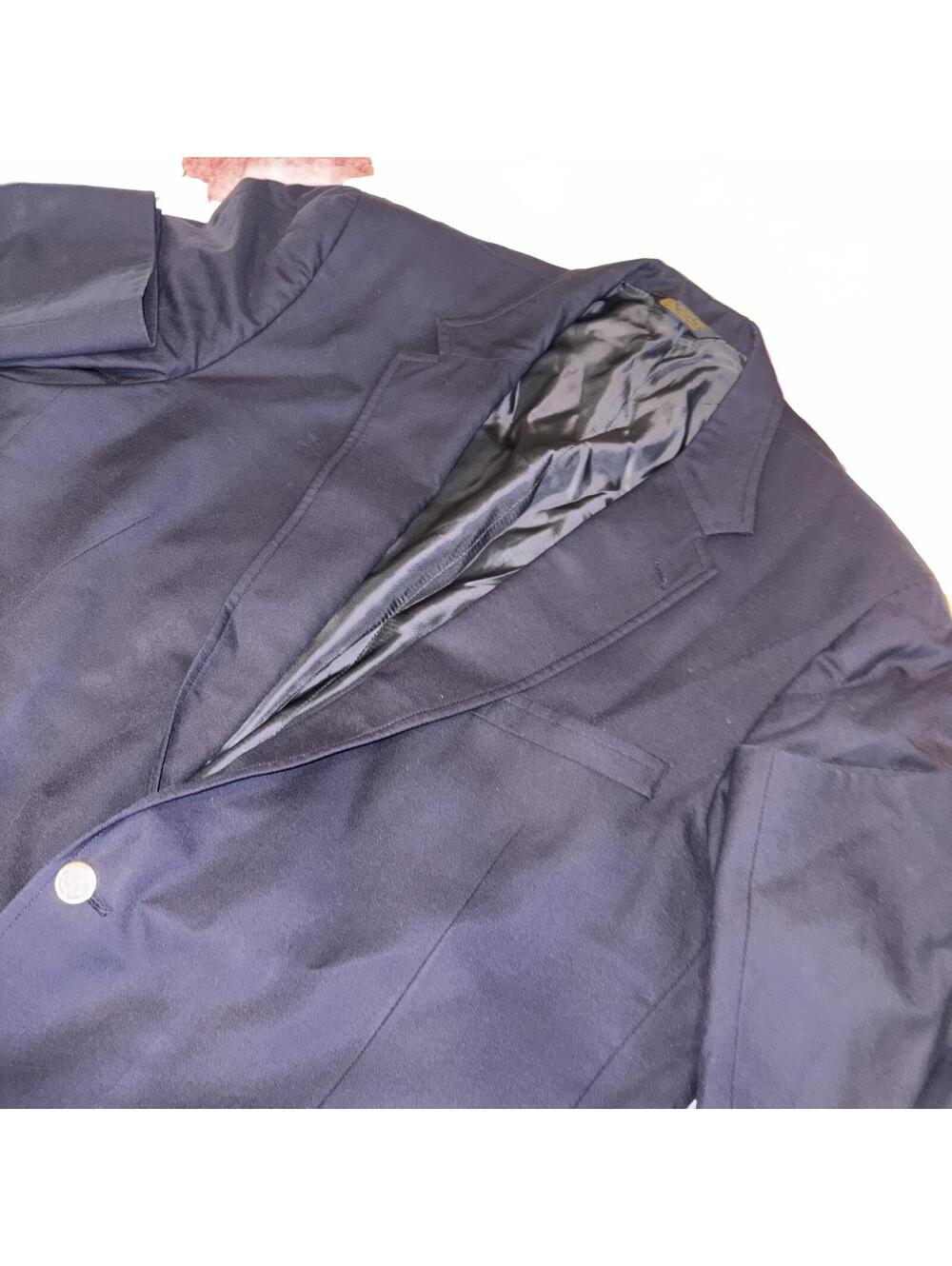 Nordstrom Claridge Collection Super 100s Pure Wool Men's 50L Blazer Jacket - Picture 2 of 9